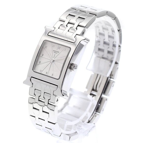 HERMES H watch HH1.210 Silver Dial Quartz Ladies Watch main image 5